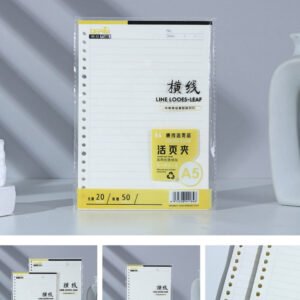 Repuesto de hojas rayadas A5