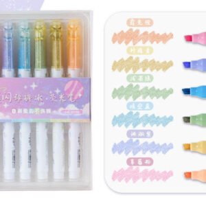 Set de resaltador brillante x 6unds