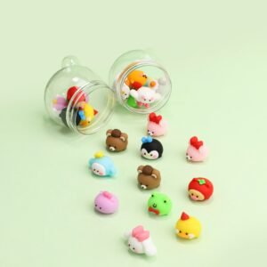 Set de 12unds Borradores “Animals”