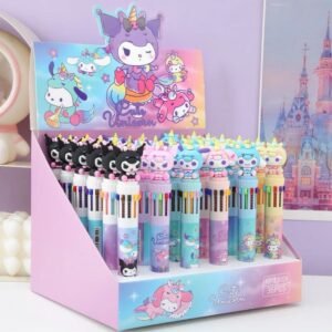 Lapicero 10 tintas multicolores "Sanrio Unicornio"