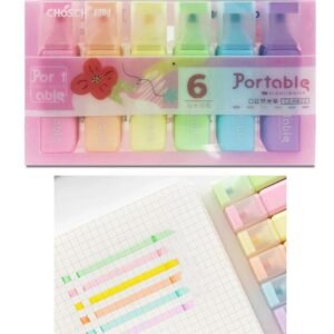 Set de resaltadores Chosch x 6unds