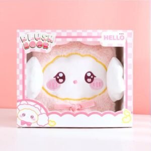 Libreta de peluche "Rosa"