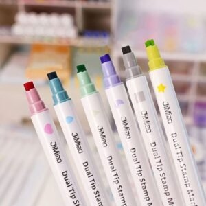 Set de Marcador con sello dual Jimiao