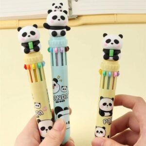 Lapicero 10 tintas multicolores «Panda»