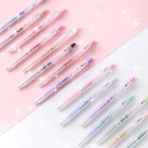 Set de 16 Lapiceros Gel con brillo