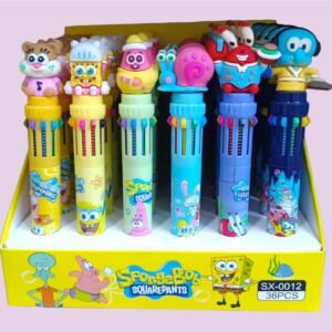 Lapicero 10 Tintas Multicolores «Bob Esponja»