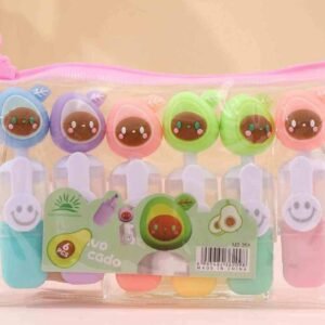 Set de 6 resaltadores Palta